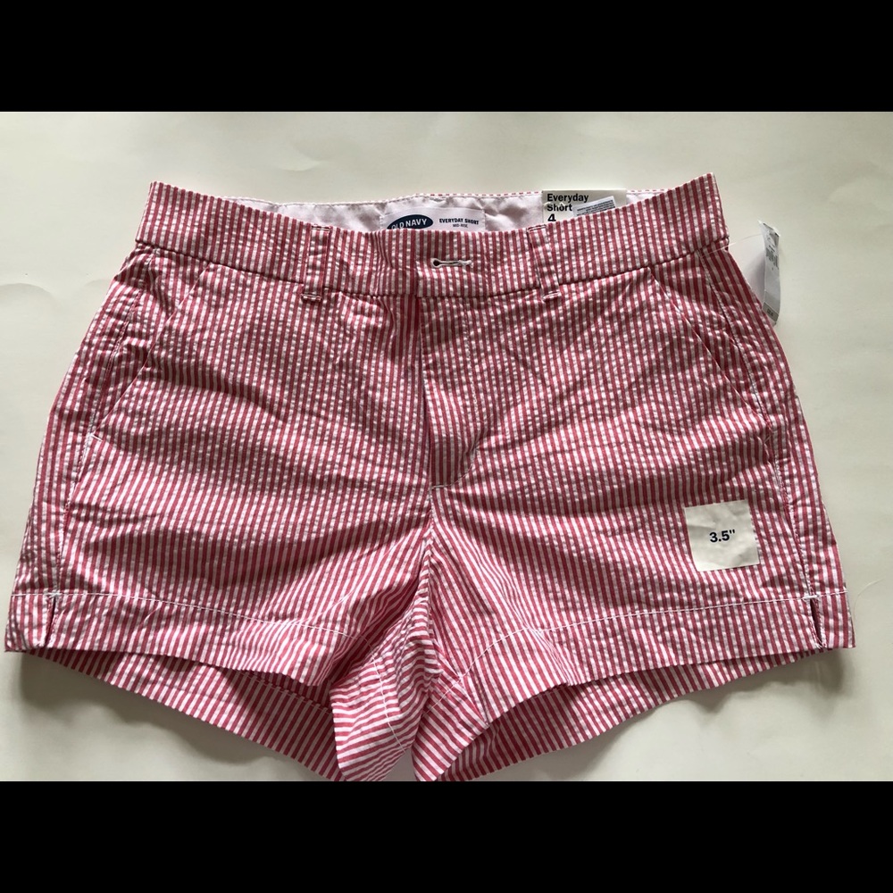 Seersucker new shorts with tags.